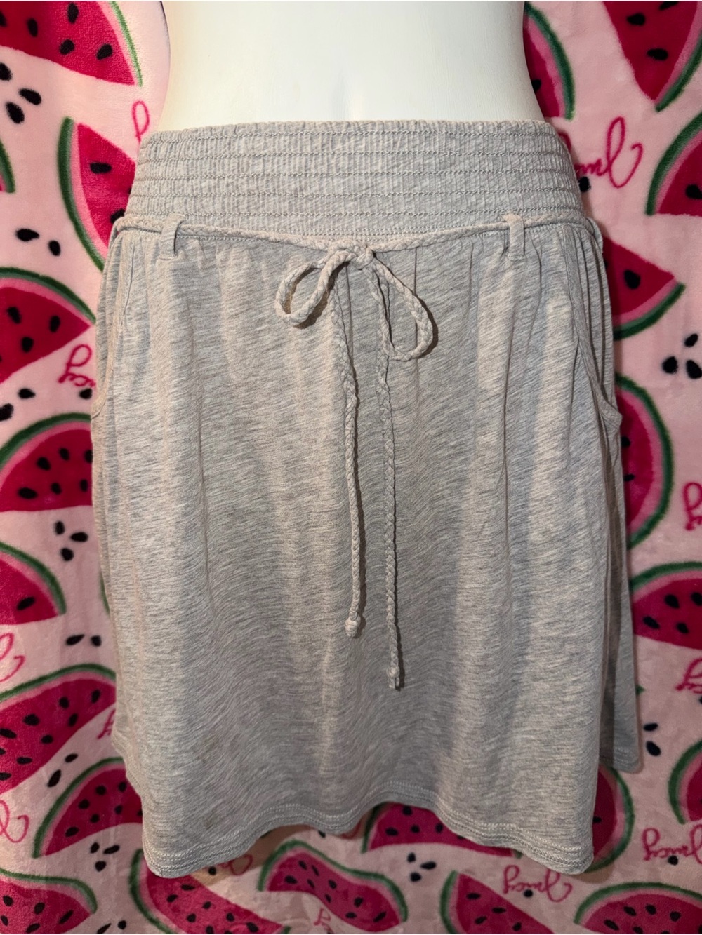 🩶 Abercrombie & Fitch Belted Mini Skirt